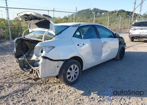 2014 Toyota Corolla Le Eco z USA, uszkodzony, nr VIN 5YFBPRHE8EP059965